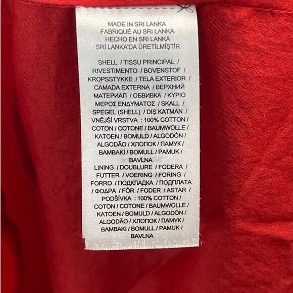 NWT Lauren Ralph Lauren Geo-Stripe Belted Cotton Voile Dress Women’s Size 16 - Picture 12 of 12